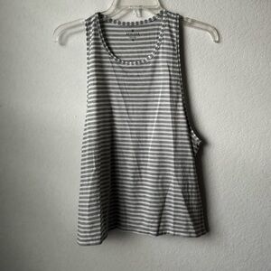 Athleta Striped Tank Top